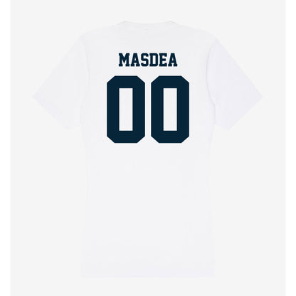 Utah State - NCAA Football : Tyler Masdea - Women's V-Neck T-Shirt-1