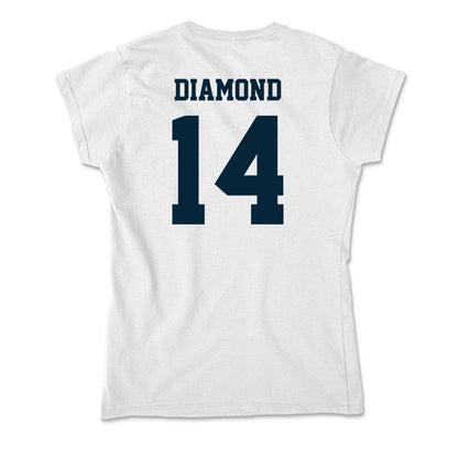 Utah State - NCAA Women's Soccer : Summer Diamond - Soft Style Women’s T-Shirt-1