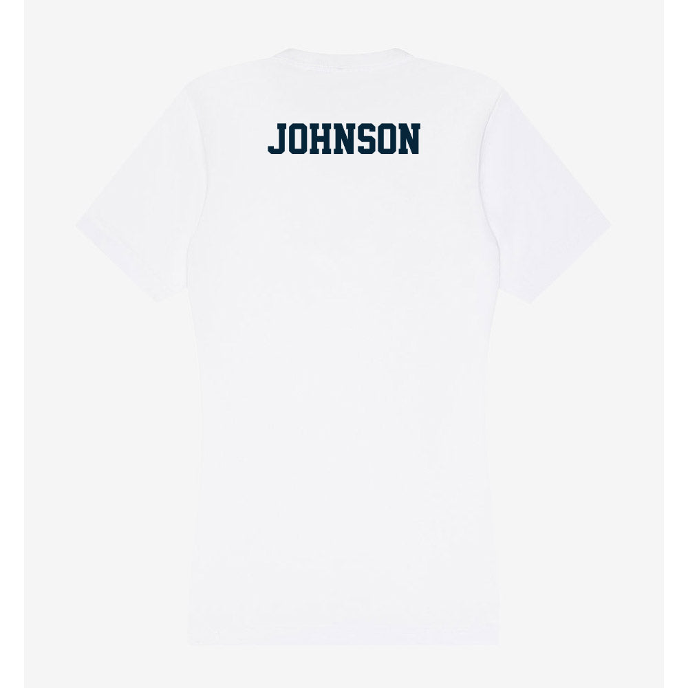 Utah State - NCAA Women's Gymnastics : Brylea Johnson - Women's V-Neck T-Shirt-1