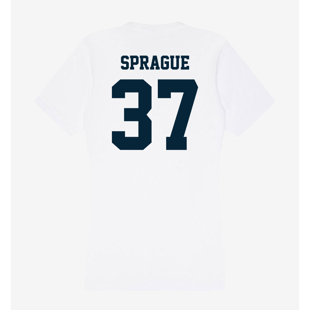 Utah State - NCAA Football : Dylan Sprague - Women's V-Neck T-Shirt-1