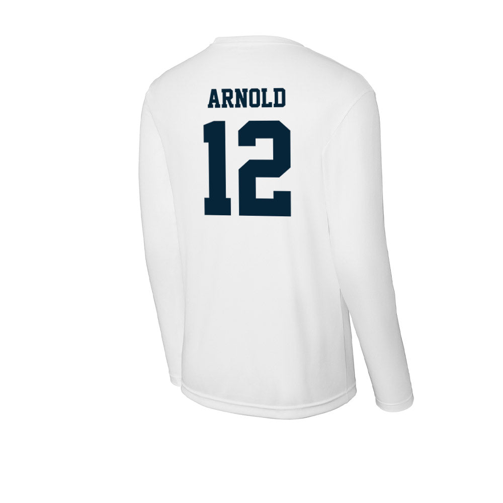 Utah State - NCAA Football : Bobby Arnold - Activewear Long Sleeve T-Shirt-1