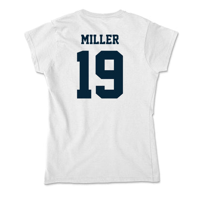 Utah State - NCAA Women's Soccer : Austin Miller - Soft Style Women’s T-Shirt-1