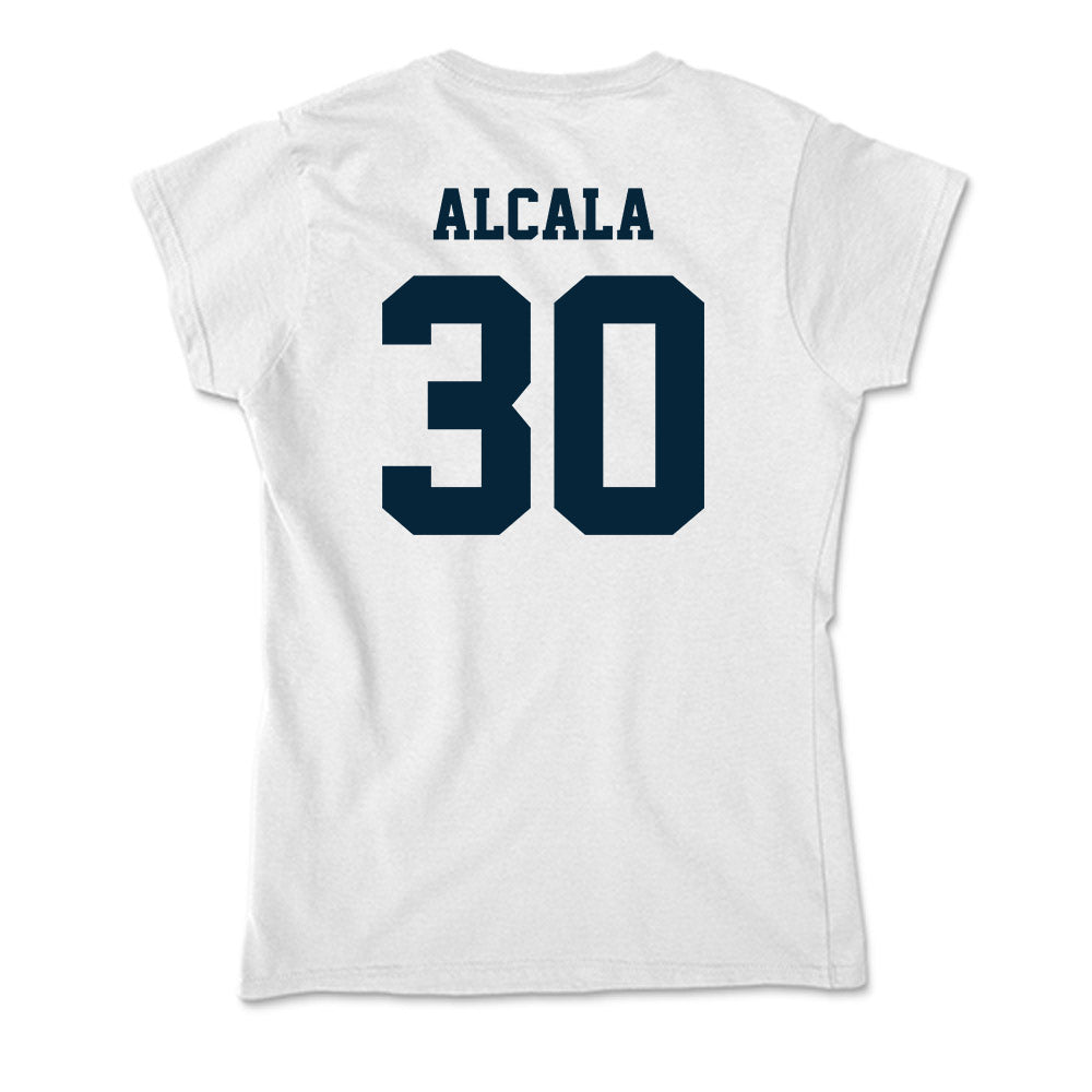 Utah State - NCAA Women's Soccer : Valeria Alcala - Soft Style Women’s T-Shirt-1