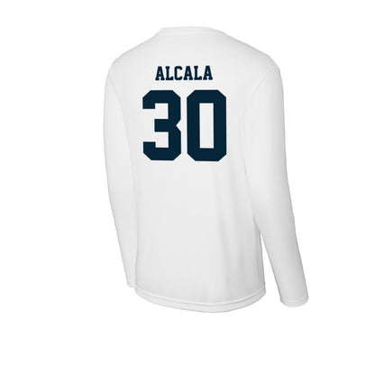 Utah State - NCAA Women's Soccer : Valeria Alcala - Activewear Long Sleeve T-Shirt-1