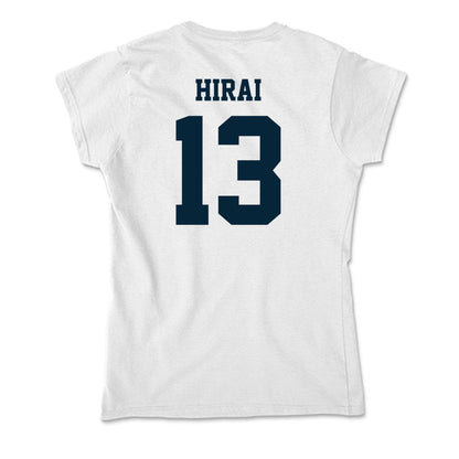 Utah State - NCAA Women's Soccer : kunie hirai - Soft Style Women’s T-Shirt-1