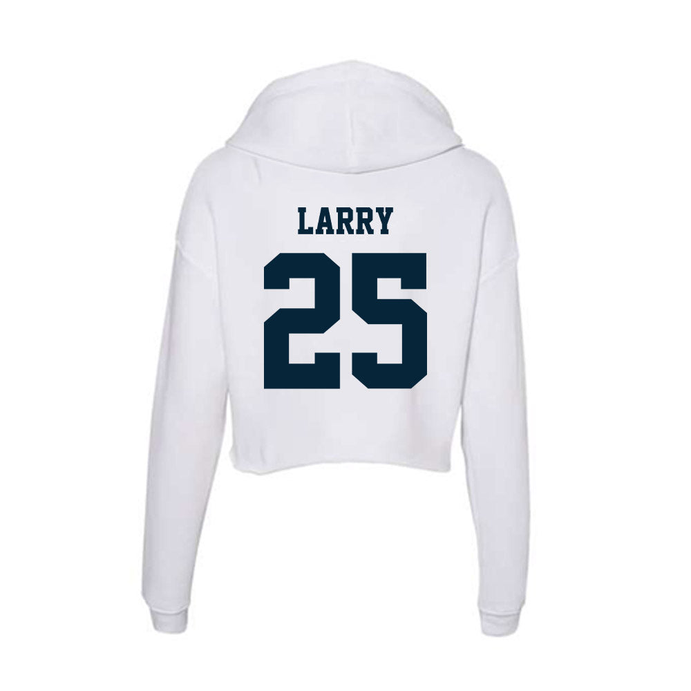 Utah State - NCAA Football : Ravian Larry - Women's Crop Fleece Hoodie-1