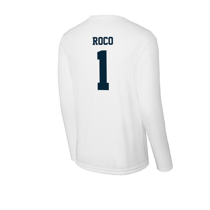 Utah State - NCAA Women's Basketball : Catalina Roco - Activewear Long Sleeve T-Shirt-1