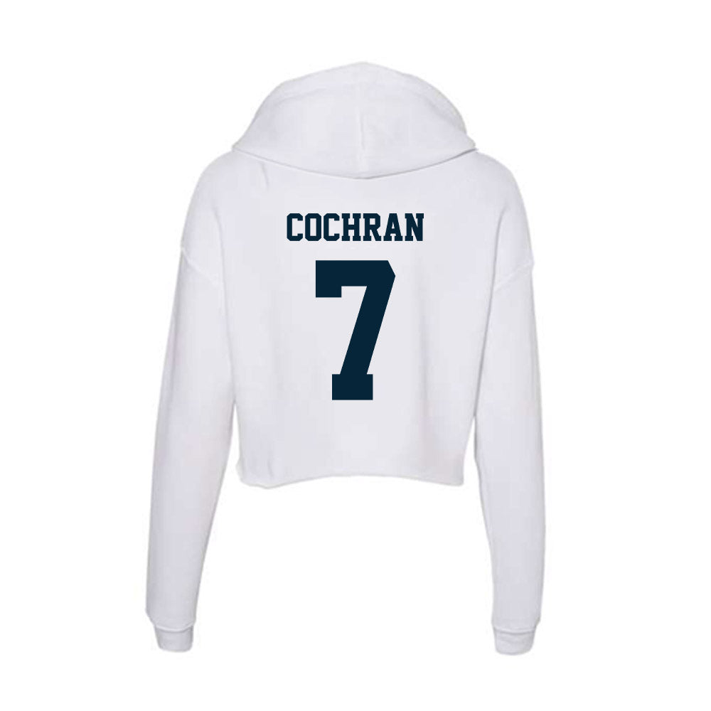 Utah State - NCAA Softball : Kendall Cochran - Women's Crop Fleece Hoodie-1