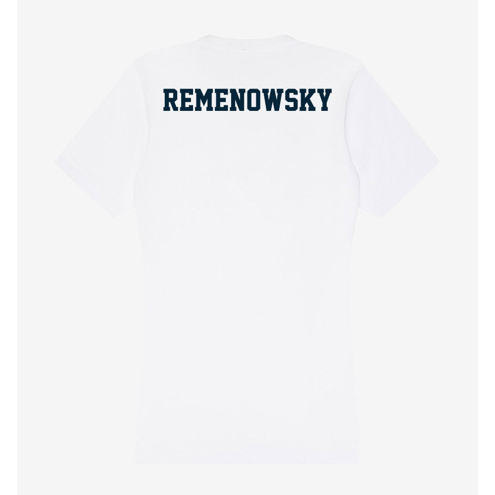 Utah State - NCAA Football : Collin Remenowsky - Women's V-Neck T-Shirt-1