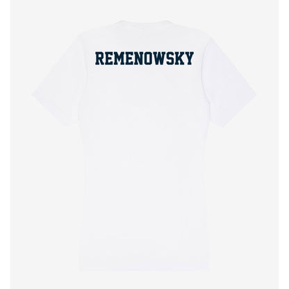 Utah State - NCAA Football : Collin Remenowsky - Women's V-Neck T-Shirt-1