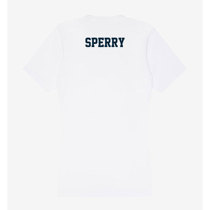 Utah State - NCAA Women's Tennis : Kylee Sperry - Women's V-Neck T-Shirt-1
