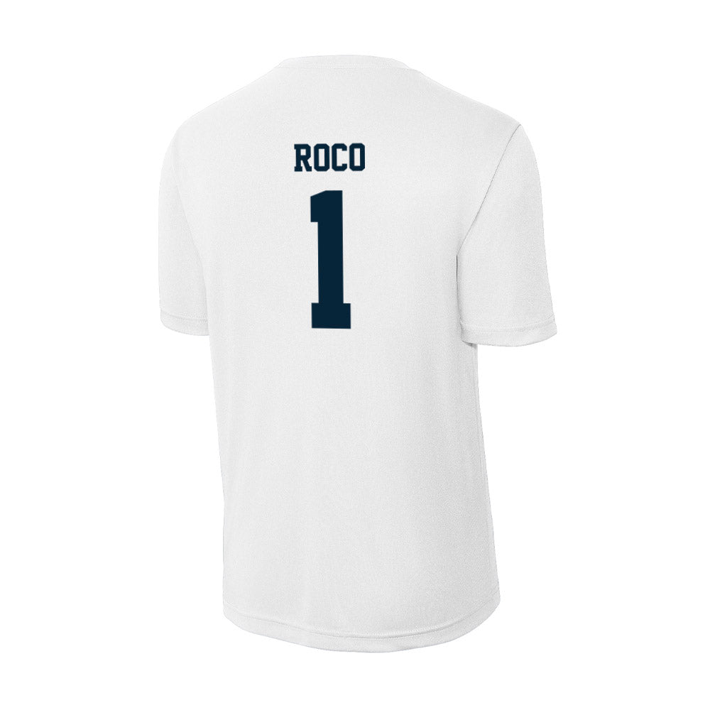 Utah State - NCAA Women's Basketball : Catalina Roco - Activewear T-Shirt-1