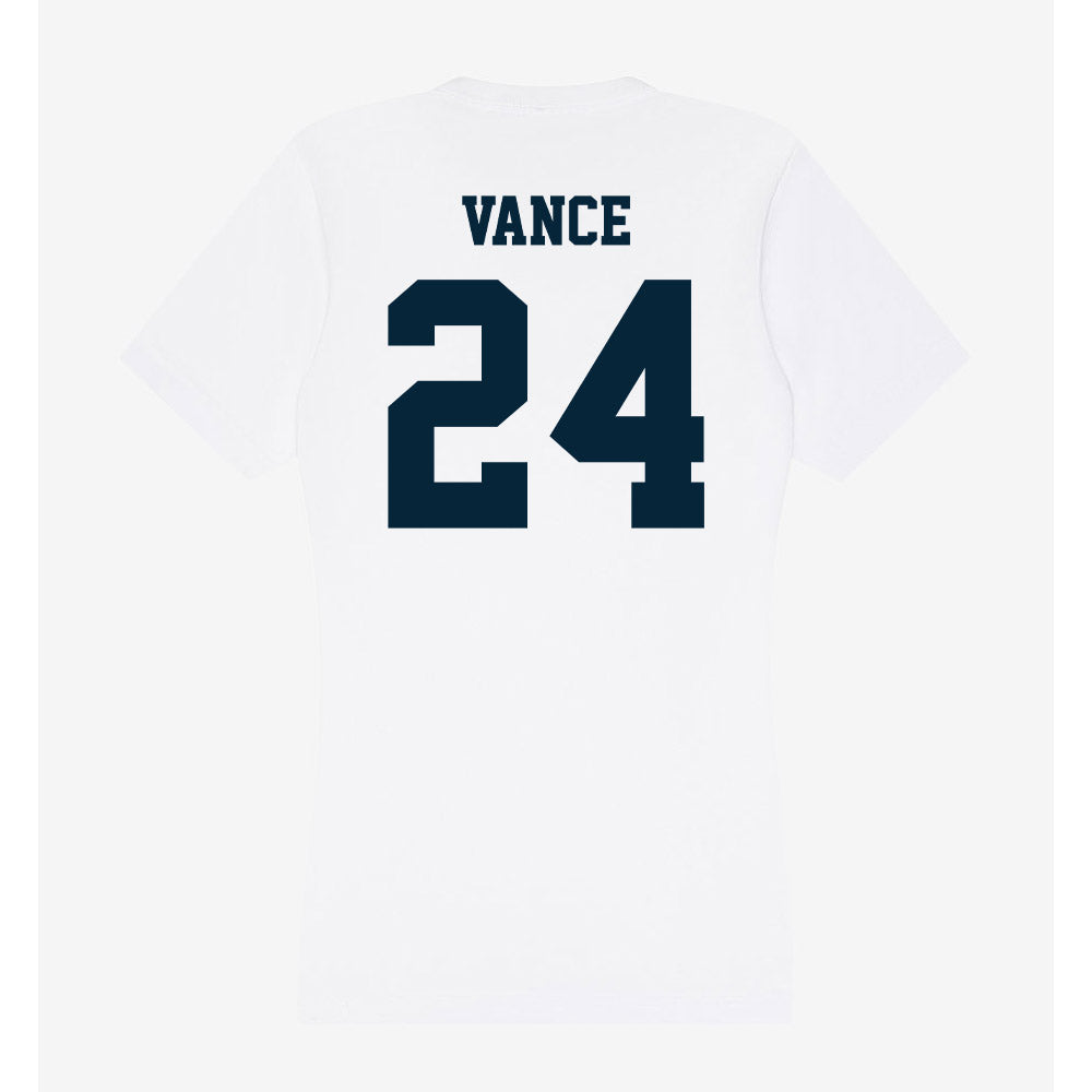 Utah State - NCAA Softball : Kate Vance - Women's V-Neck T-Shirt-1
