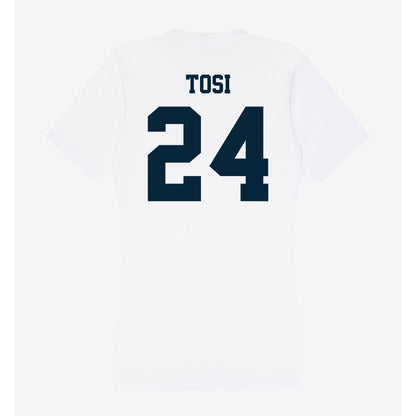 Utah State - NCAA Men's Basketball : Kingston Tosi - Women's V-Neck T-Shirt-1