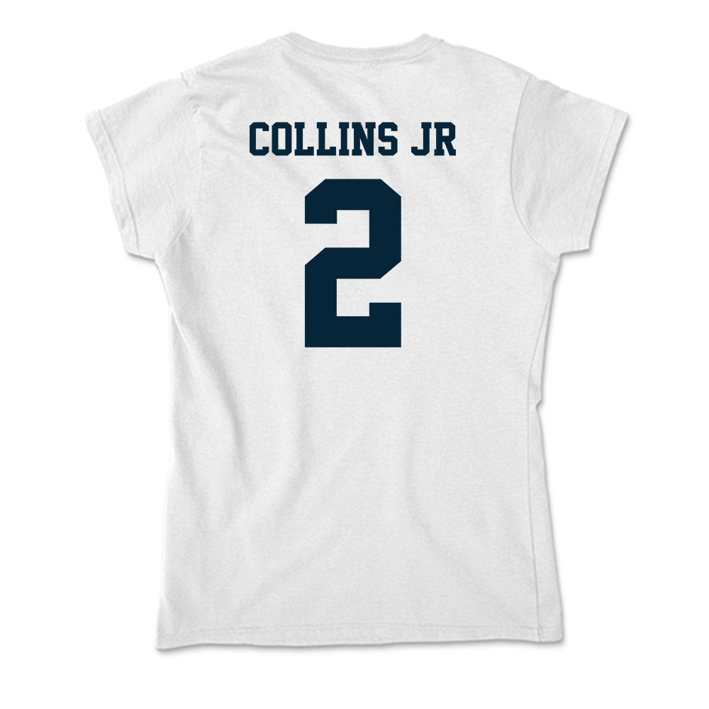Utah State - NCAA Men's Basketball : Mj Collins Jr - Soft Style Women’s T-Shirt-1