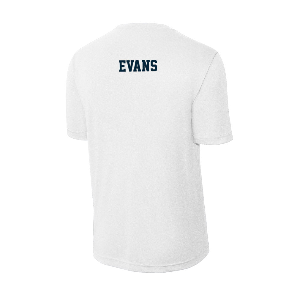 Utah State - NCAA Women's Gymnastics : Amari Evans - Activewear T-Shirt-1