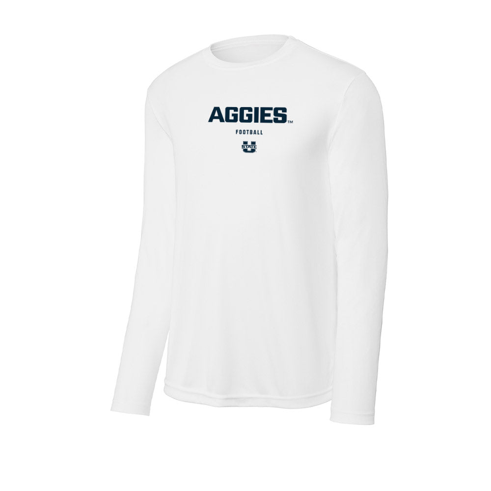 Utah State - NCAA Football : John Randle Jr - Activewear Long Sleeve T-Shirt-0