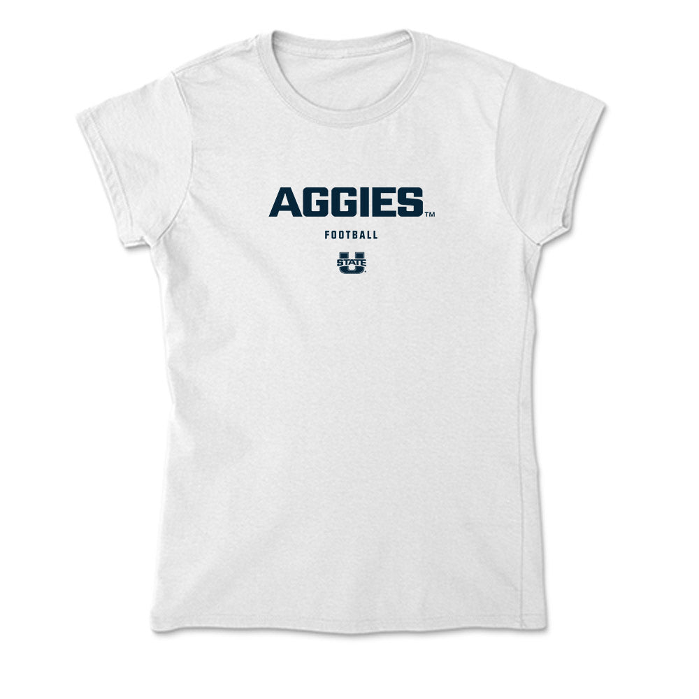 Utah State - NCAA Football : Dontae Dyson - Soft Style Women’s T-Shirt-0
