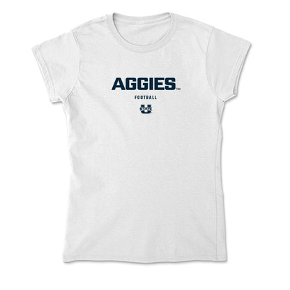 Utah State - NCAA Football : Dontae Dyson - Soft Style Women’s T-Shirt-0