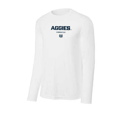 Utah State - NCAA Women's Gymnastics : Lundyn VanderToolen - Activewear Long Sleeve T-Shirt-0