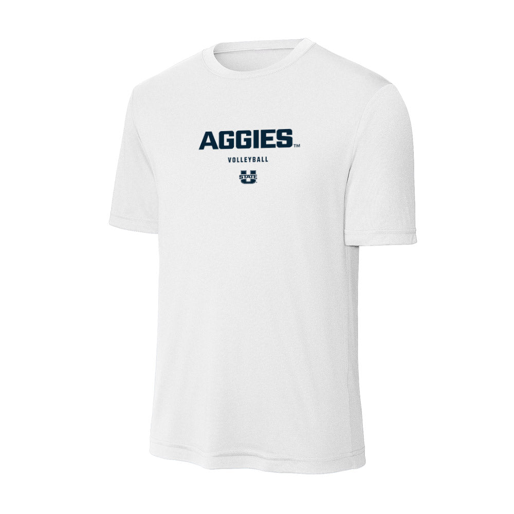 Utah State - NCAA Women's Volleyball : Sophie Scott - Activewear T-Shirt-0
