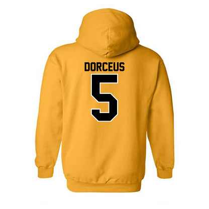 UW Milwaukee - NCAA Men's Basketball : Isaiah Dorceus - Classic Shersey Hooded Sweatshirt-1