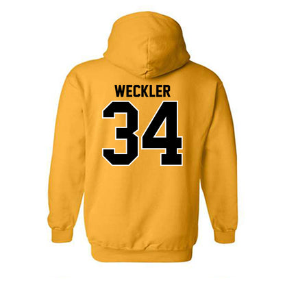 UW Milwaukee - NCAA Baseball : Mason Weckler - Classic Shersey Hooded Sweatshirt-1