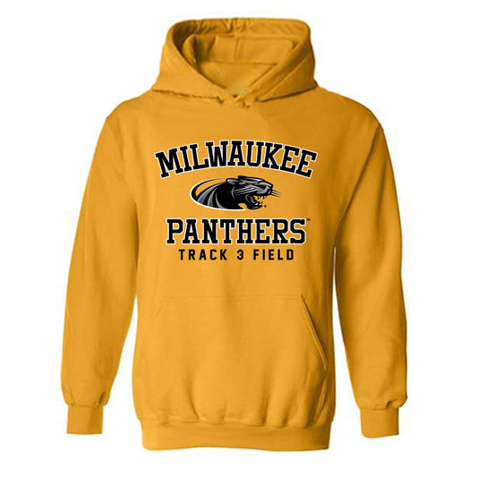 UW Milwaukee - NCAA Men's Track & Field : Frank Wiedmeyer - Classic Shersey Hooded Sweatshirt-0