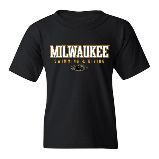 UW Milwaukee - NCAA Women's Swimming & Diving : Kambree Draper - Youth T-Shirt-0
