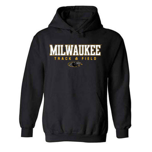 UW Milwaukee - NCAA Men's Track & Field : Trevor Boyer - Hooded Sweatshirt-0