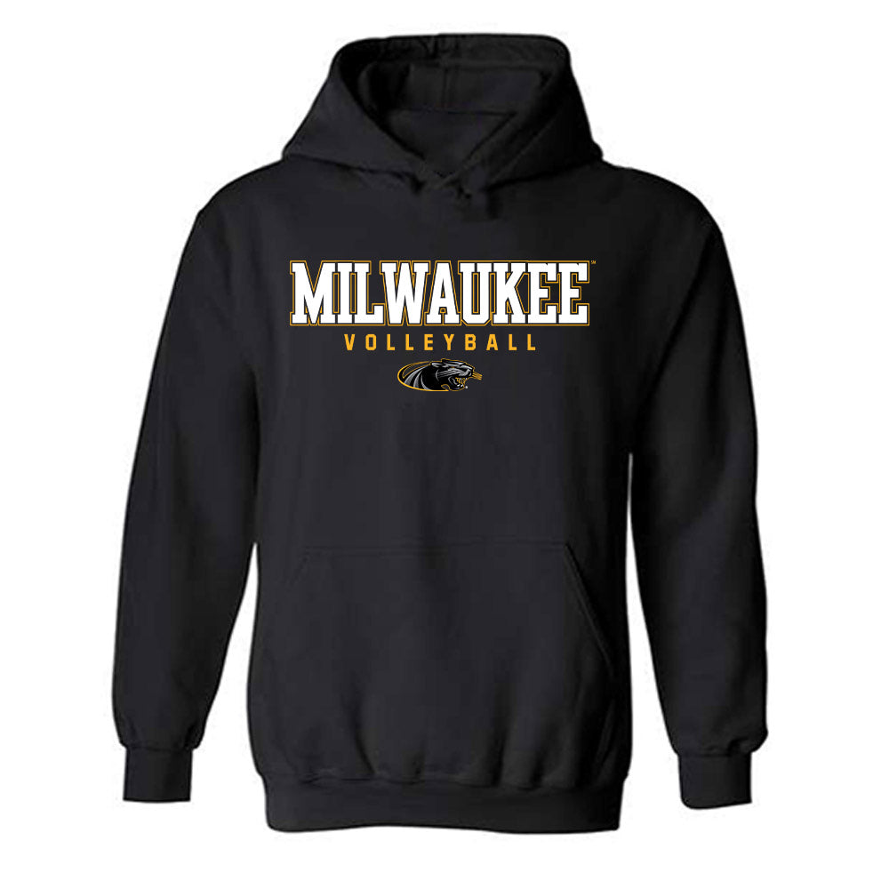 UW Milwaukee - NCAA Women's Volleyball : Milica Tomic - Hooded Sweatshirt-0