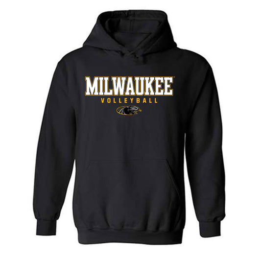 UW Milwaukee - NCAA Women's Volleyball : Milica Tomic - Hooded Sweatshirt-0