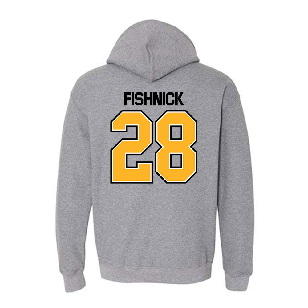 UW Milwaukee - NCAA Baseball : Aiden Fishnick - Hooded Sweatshirt-1