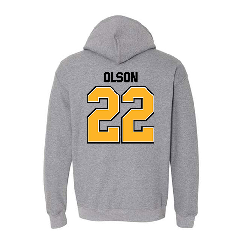 UW Milwaukee - NCAA Women's Basketball : Olivia Olson - Hooded Sweatshirt-1