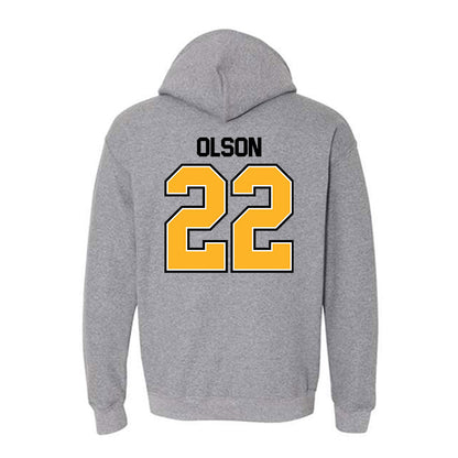 UW Milwaukee - NCAA Women's Basketball : Olivia Olson - Hooded Sweatshirt-1