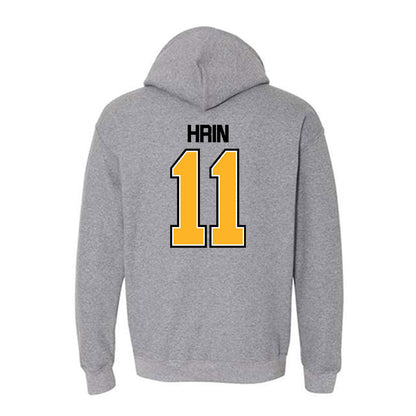 UW Milwaukee - NCAA Baseball : Tyler Hrin - Hooded Sweatshirt-1
