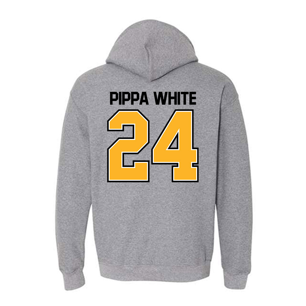 UW Milwaukee - NCAA Men's Basketball : Esyah Pippa White - Hooded Sweatshirt-1