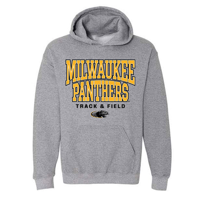 UW Milwaukee - NCAA Men's Track & Field : Frank Wiedmeyer - Hooded Sweatshirt-0
