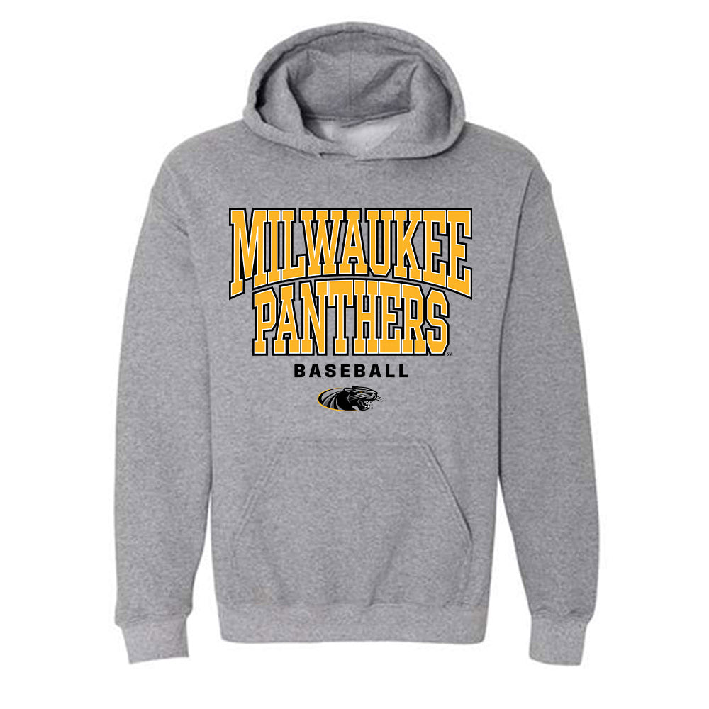 UW Milwaukee - NCAA Baseball : John Hadley - Hooded Sweatshirt-0