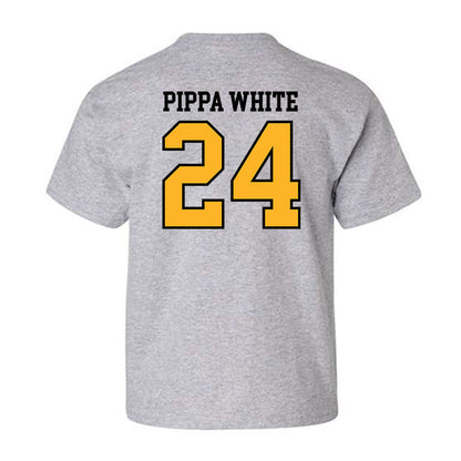 UW Milwaukee - NCAA Men's Basketball : Esyah Pippa White - Youth T-Shirt-1