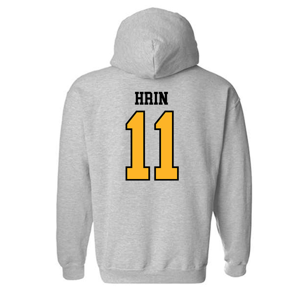 UW Milwaukee - NCAA Baseball : Tyler Hrin - Hooded Sweatshirt-1