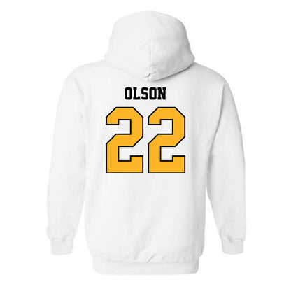 UW Milwaukee - NCAA Women's Basketball : Olivia Olson - Hooded Sweatshirt-1