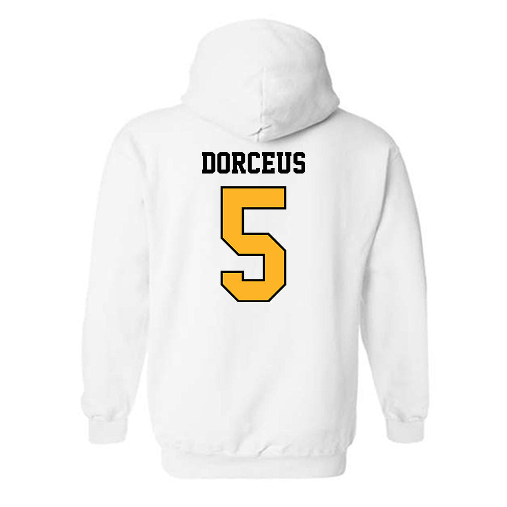 UW Milwaukee - NCAA Men's Basketball : Isaiah Dorceus - Hooded Sweatshirt-1