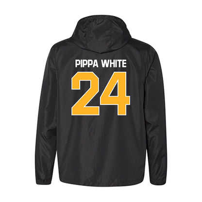 UW Milwaukee - NCAA Men's Basketball : Esyah Pippa White - Windbreaker-1