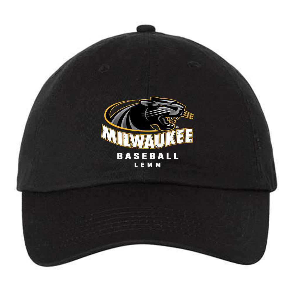 UW Milwaukee - NCAA Baseball : Ryan Lemm - Dad Hat-0