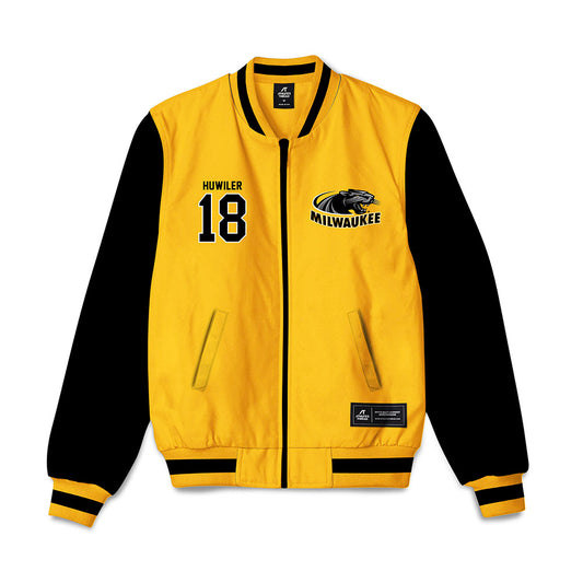 UW Milwaukee - NCAA Men's Soccer : Felix Huwiler - Bomber Jacket-0