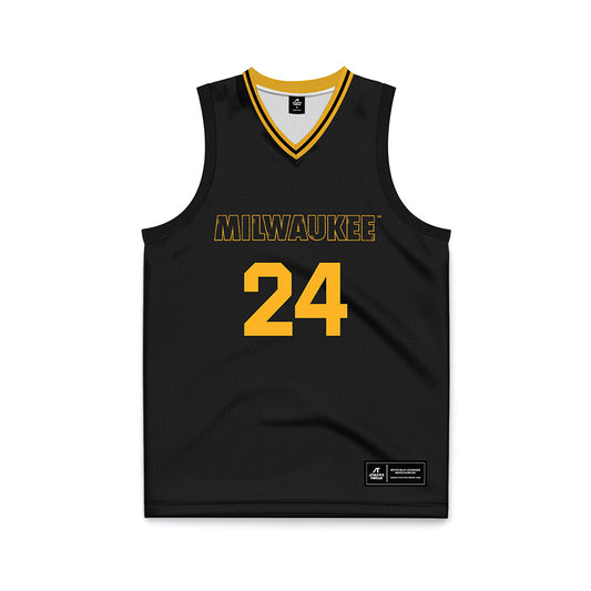 UW Milwaukee - NCAA Men's Basketball : Esyah Pippa White - Basketball Jersey-0