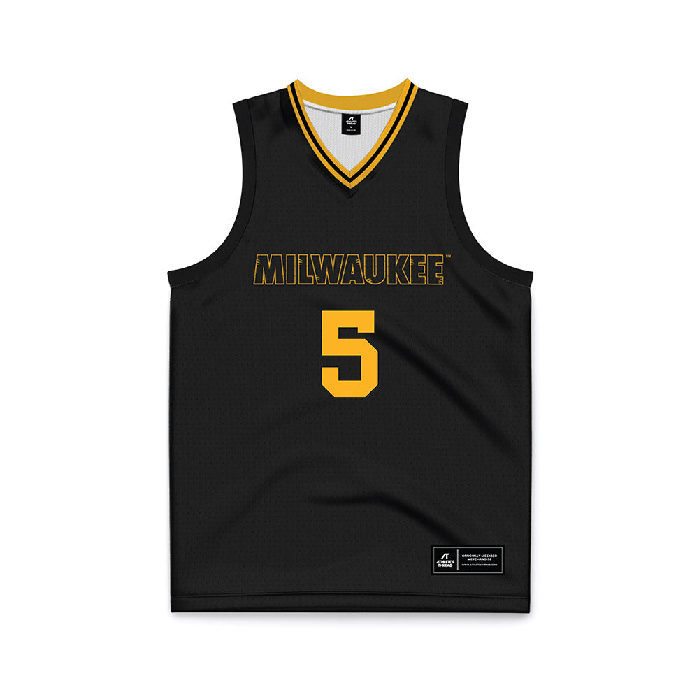 UW Milwaukee - NCAA Men's Basketball : Isaiah Dorceus - Basketball Jersey-0