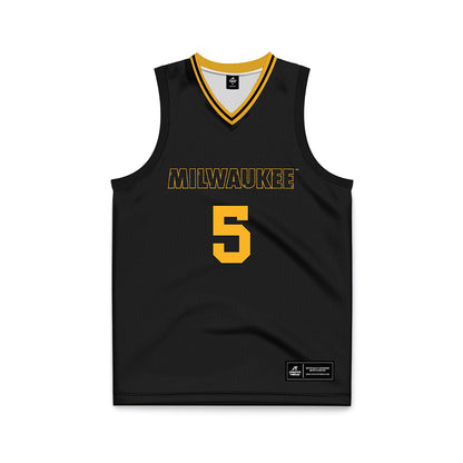 UW Milwaukee - NCAA Men's Basketball : Isaiah Dorceus - Basketball Jersey-0