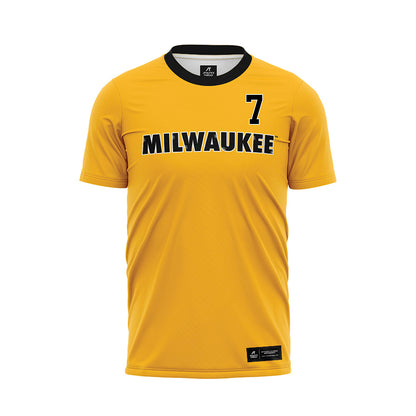 UW Milwaukee - NCAA Men's Soccer : Ollie Weir - Soccer Jersey-0